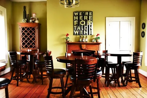 Equestrian room in Talon Winery tasting room